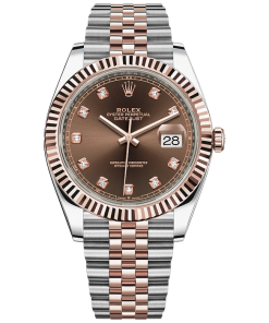Đồng Hồ Rolex Datejust 36 126231 Mặt Chocolate, Cọc số KIm cương, Dây Đeo Jubilee