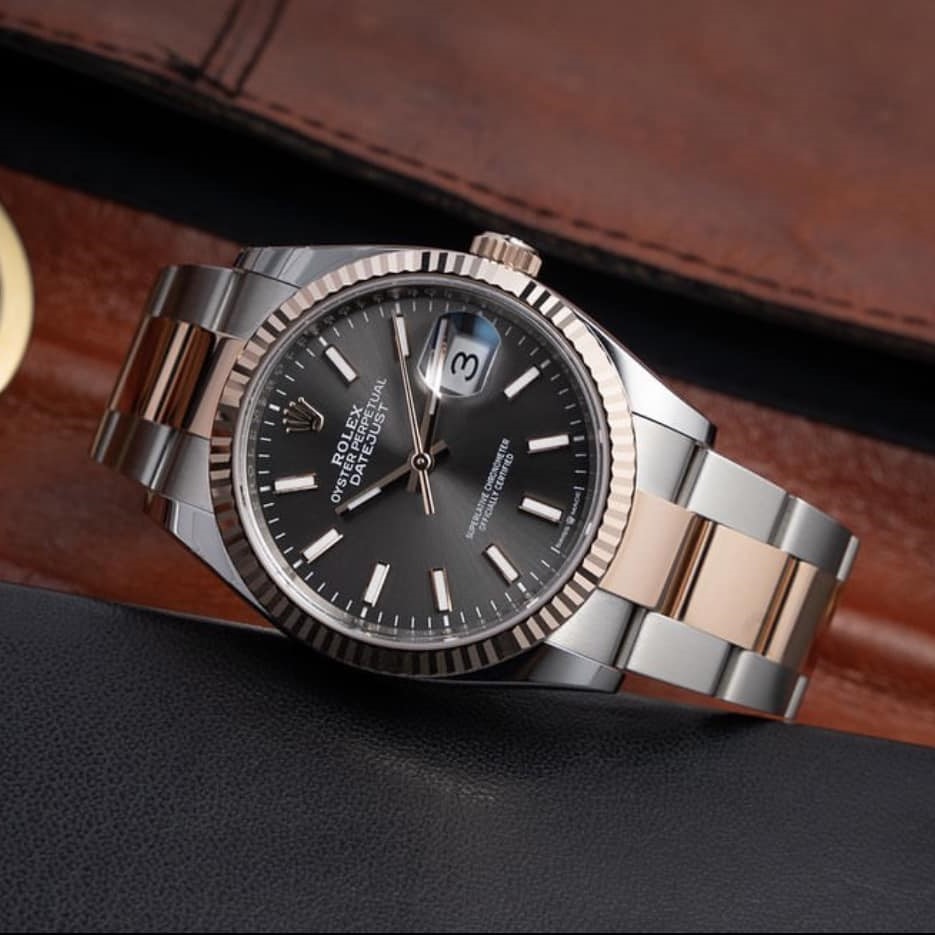 Đồng Hồ Rolex Datejust 36 126231 Mặt Số Rhodium Dây Đeo Oyster - Ảnh 6