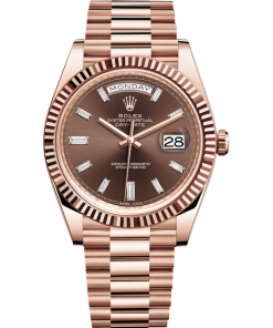 Đồng hồ Rolex 228235 Day Date 40mm Chocolate Everose Gold