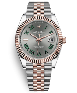 Đồng Hồ Rolex Datejust 41mm Steel & Everose Gold 126331 Phiên bản mặt số slate dây Jubilee