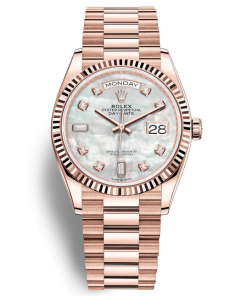 Đồng Hồ Rolex Oyster Perpetual Day-Date 36mm 128235-0029 dây đeo President