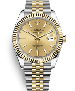 Rolex Oyster Perpetual Datejust 41mm 126333 chất liệu Rolesor vàng - hỗn hợp thép Oystersteel dây đeo Jubileemáy cơ Perpetual Calibre 3235