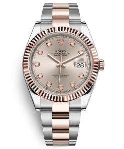 Đồng Hồ Rolex Datejust 41mm Everose Gold Oyster 126331