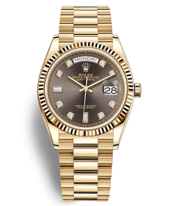 Đồng Hồ Rolex Oyster Perpetual Day-Date 36mm 128238-0022 dây đeo President