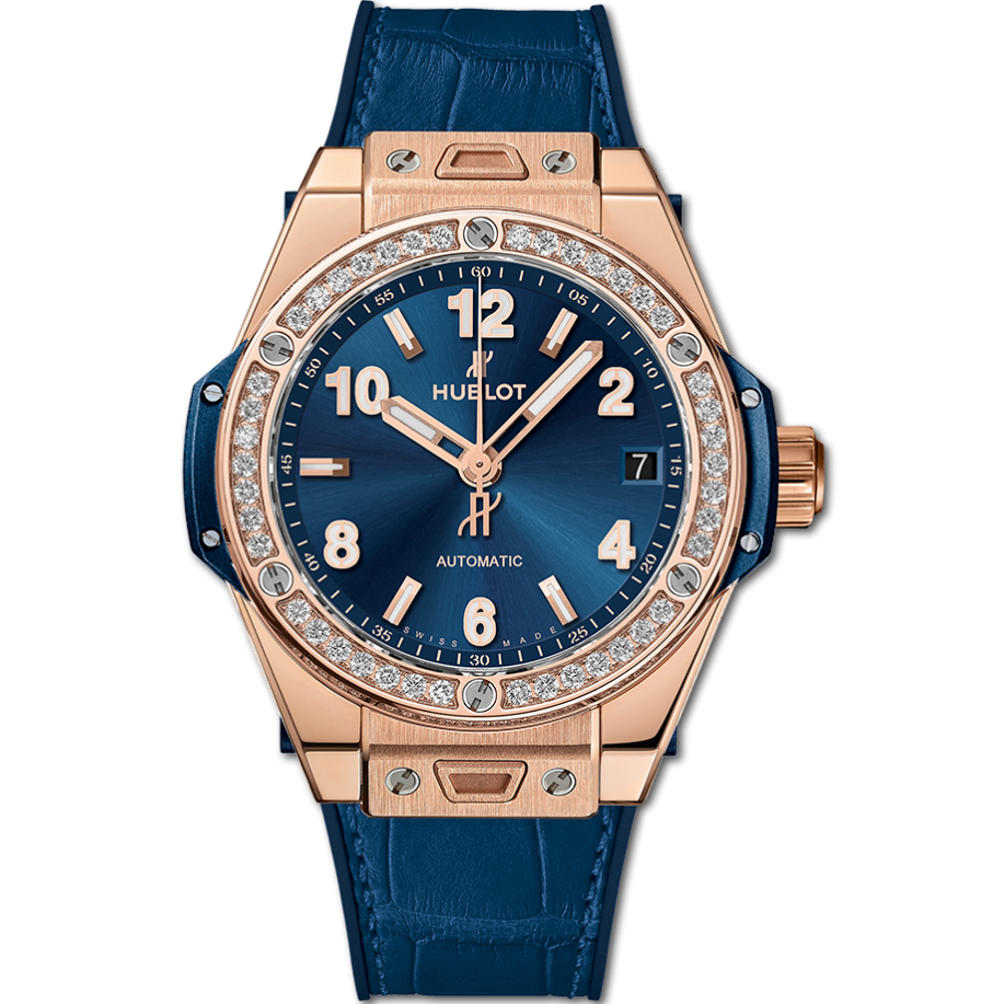 Đồng hồ Hublot Big Bang One Click King Gold Blue Diamonds 39 mm