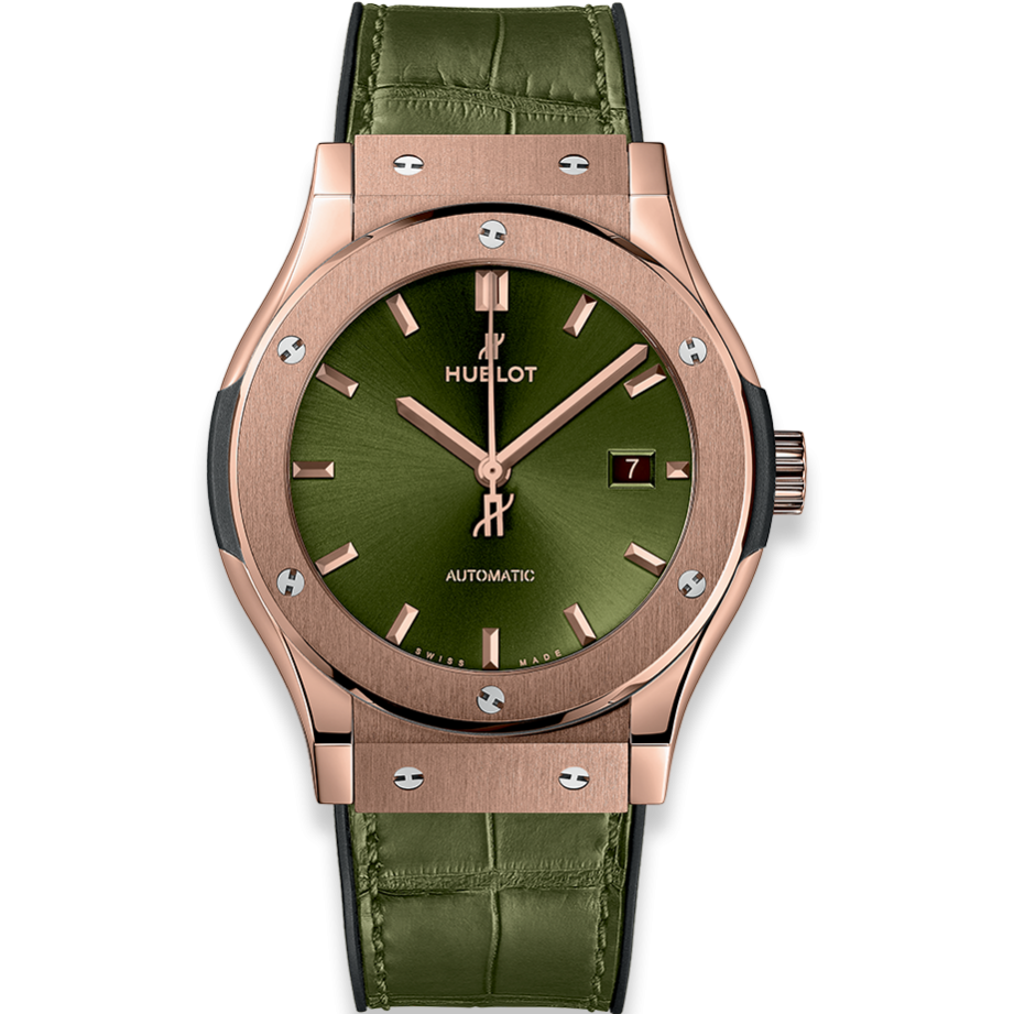 Đồng Hồ Hublot Classic Fusion Automatic King Gold 42 mm Bản King Gold Green